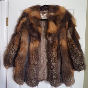 Genuine Fox Fur Jacket